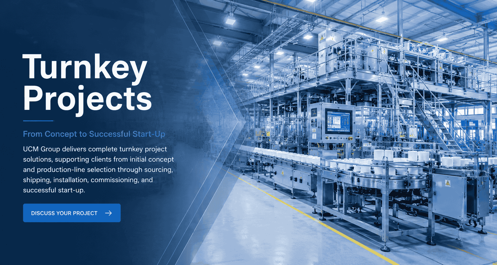 turnkey project factories